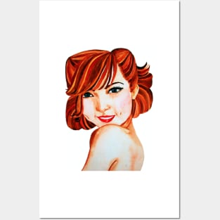 Little Redhead Posters and Art